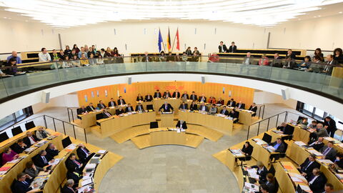 Plenarsaal Hessischer Landtag