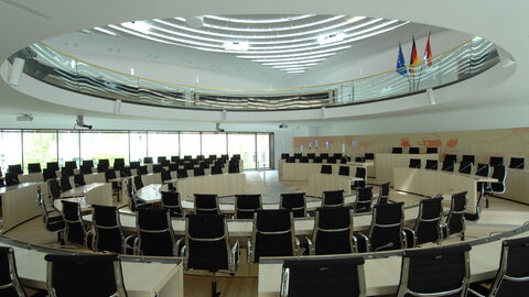 Plenarsaal Hessischer Landtag